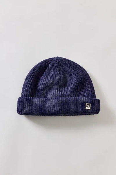 Obey Micro Knit Beanie In Navy, Men's At Urban Outfitters In Blue