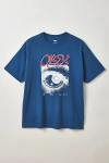 Obey Midnite Crisis Graphic Tee In Blue, Men's At Urban Outfitters In Blue