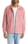 OBEY MONTE CORDUROY BUTTON-UP SHIRT JACKET