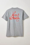 Obey Moon & Stars Graphic Tee In Grey, Men's At Urban Outfitters In Gray