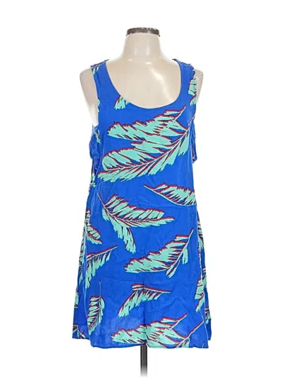 Pre-owned Obey N'89 Propaganda Casual Dress In Blue