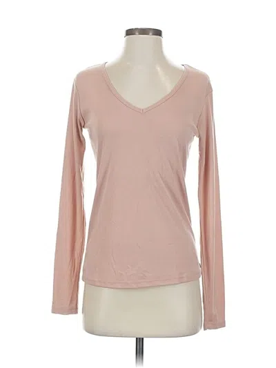 Pre-owned Obey N'89 Propaganda Long Sleeve T-shirt In Pink