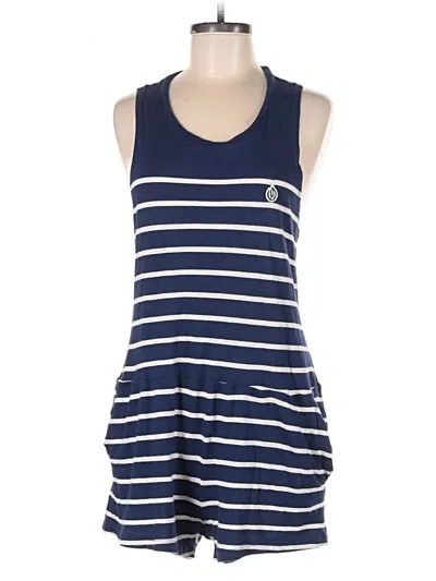 Pre-owned Obey N'89 Propaganda Romper In Blue