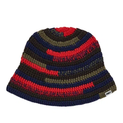 Obey 'nomad' Crochet Bell Hat In Multicolor
