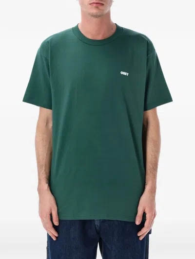 Obey Nouveau T-shirt In Green