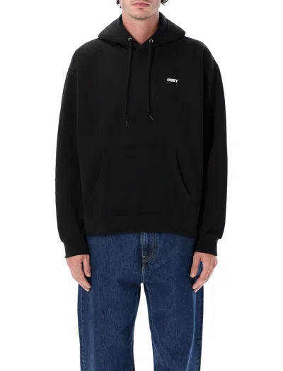 Obey Art Studio Flowers Premium Hoodie In Black