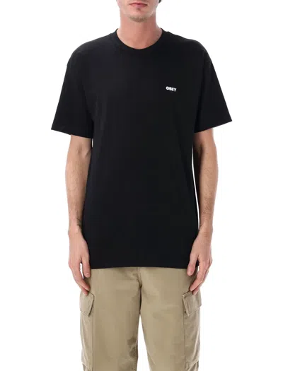 OBEY OBEY OBEY EXCLAMATION GRAPHIC T-SHIRT