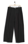 Obey Oliver Pleated Twill Pants In Black