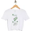 Obey On The Outside Looking In Graphic T-shirt In White