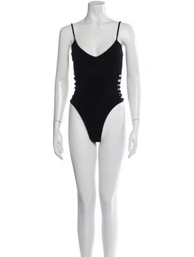 Pre-owned Obey One-piece In Black