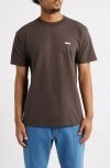 Obey Visual Studies Graphic T-shirt In Brown