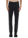 Obey Five-pocket Jeans In Black