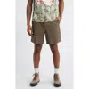 Obey Path Shorts In Gray