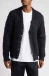 Obey Patron Cardigan In Black