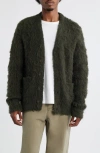 Obey Patron Cardigan In Green