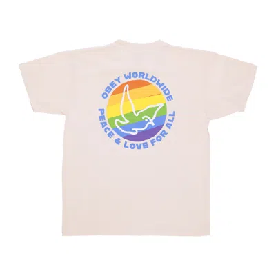 Obey Peace &love Pigment Classic Tee Pigment Sago Men's T-shirt