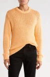 Obey Phim Tape Yarn Sweater In Orange