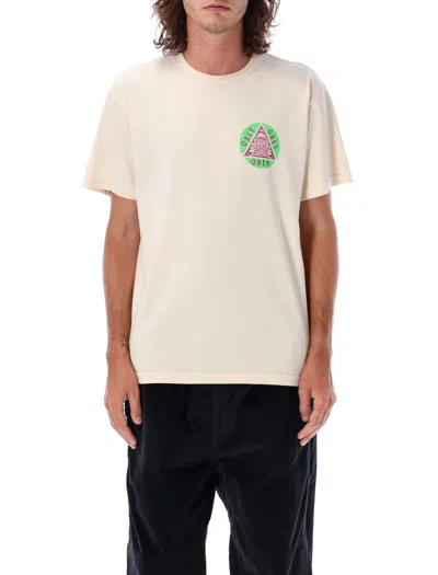 Obey Piramid Tee In Cream