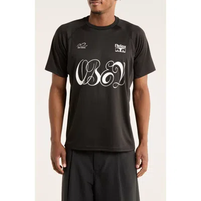Obey Plaza Active Performance T-shirt In Black