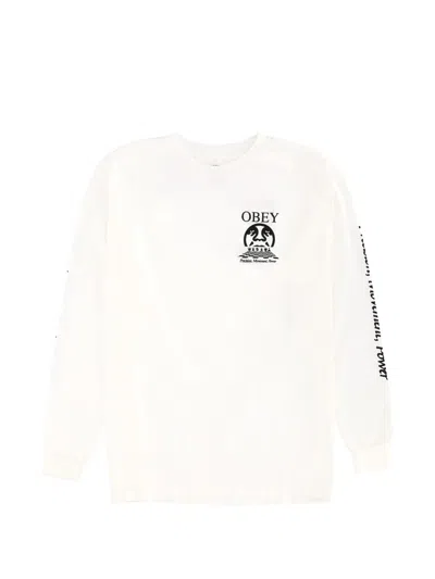 Obey Precision Pigment Long-sleeve T-shirt In Multi