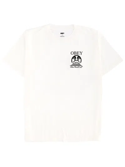 OBEY OBEY PRECISION REGULAR FIT T-SHIRT