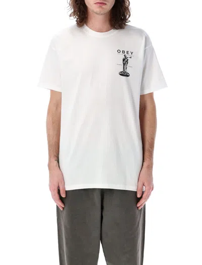 Obey Premium Sound Classic T-shirt In White