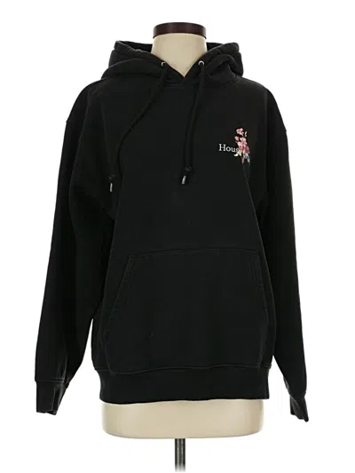 Pre-owned Obey Pullover Hoodie In Black