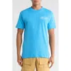 Obey Reaction Graphic T-shirt In Blue