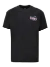 Obey Record Sound Waves T-shirt In Black
