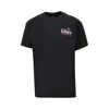 Obey Record Sound Waves T-shirt In Black