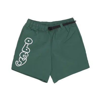Obey Resound Web Belt Short Palm Leaf Men's Shorts In Green