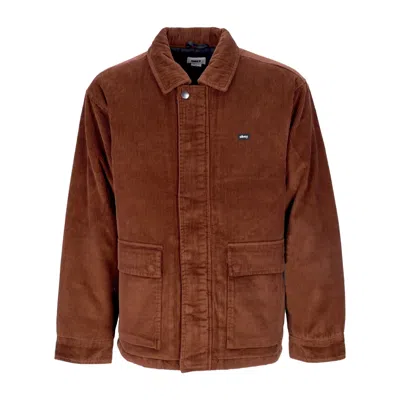 Obey Rico Cord Jacket Sepia Men's Workwear Jacket