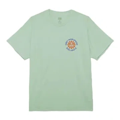Obey Rise Above T-shirt In Green