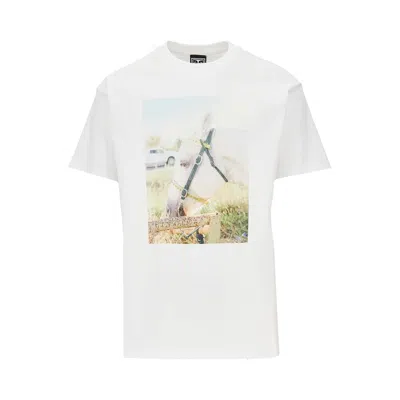 Obey ' Rodeo Queen' T-shirt In White