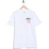Obey Rose '89 Graphic T-shirt In White