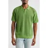 Obey Saratoga Open Stitch Cotton Polo