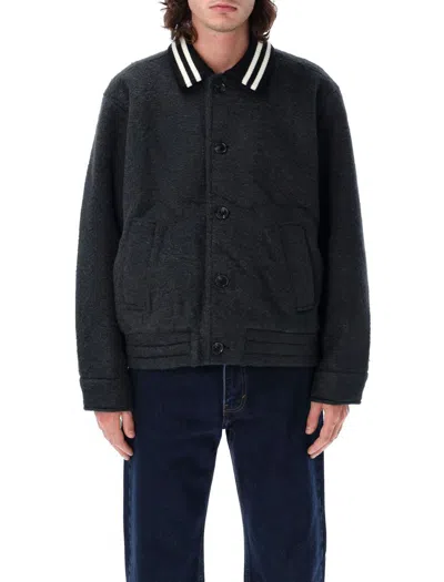 Obey Saunders Blouson Jacket In Black