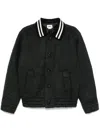 Shop Obey Saunders Bomber Jacket In Schwarz
