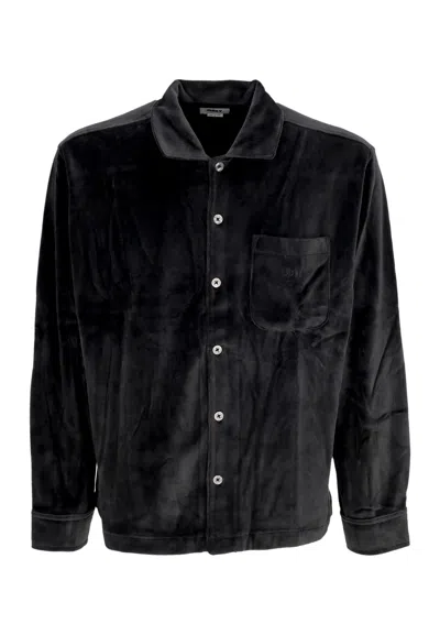 Obey Shirt Long Sleeve Capital Button Up L/s Shirt Black