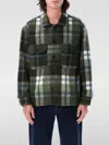 Obey Shirt Padded Man Stanton Shirt Jacket Rosin Multi In Bunt