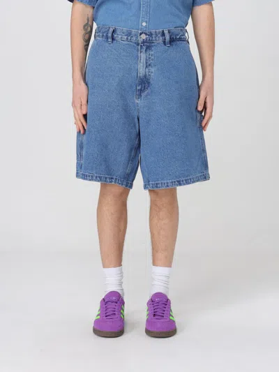 OBEY SHORT OBEY MEN COLOR INDIGO,G85092109