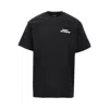 Obey Sky Face Graphic T-shirt In Black