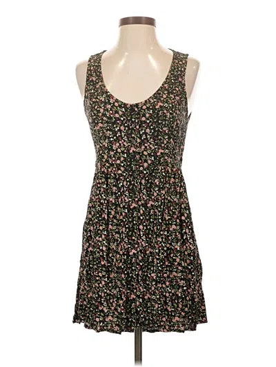 Pre-owned Obey Sleeveless Top Black Sweetheart Neckline Tops