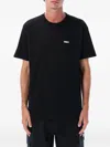 Obey Man T-shirt Black Size Xl Cotton In Black