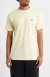 Obey Sounds Of Resistance Cotton Graphic T-shirt In Yellow