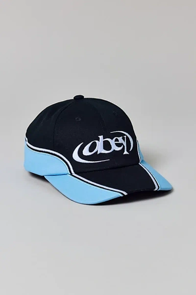 Obey Speedway Paneled Hat In Black, Men's At Urban Outfitters