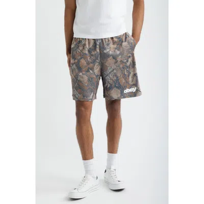 Obey Stanton Mesh Shorts In Multi