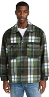 Obey Stanton Shirt Jacket In Rosin Multi