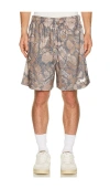 Obey Stanton Mesh Shorts In Multi