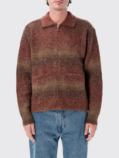 Obey Sweater Men Color Brown